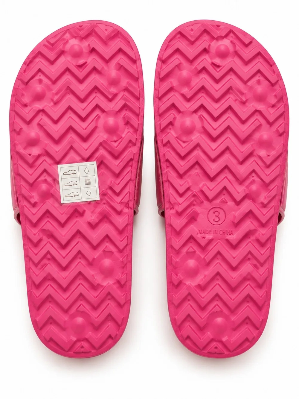 NWT Ed Hardy Kids Pink Tiger Slide Sandals - Size 3